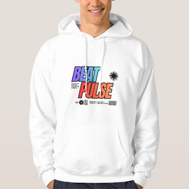 Sudadera Rítmico - PULSO DE LATIDO (Anverso)