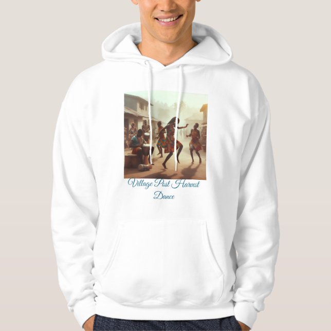 Sudadera Ritmos de Abundancia: Alegría Post-Cosecha (Anverso)