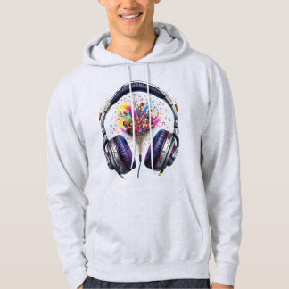 Sudadera Ritmos en: Auriculares Fiestas de danza