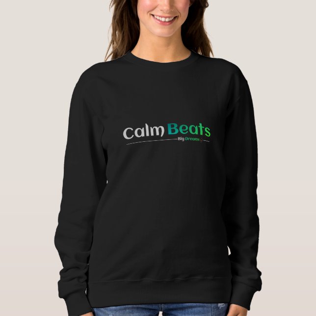 Sudadera Ritmos Tranquilos Superan Grandes Sueños (Anverso)