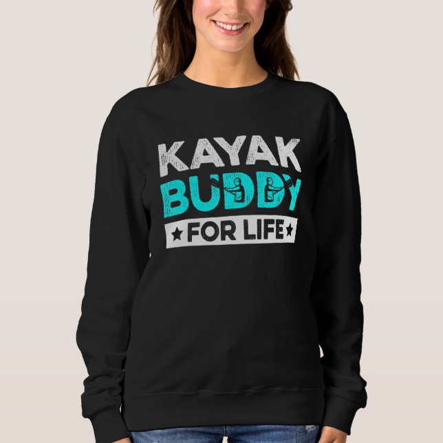 Sudadera River Kayaking Design Para Tu Hijo En Kayak (Anverso)