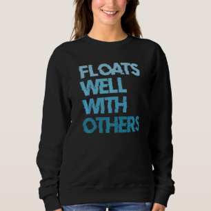 Sudadera River Tubing flota bien con otros