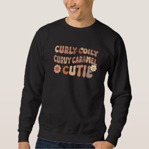 Sudadera Rizadito Enroscado Curvy Caramelo Muñeca Afro Cabe