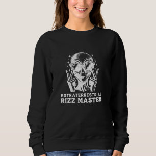 Sudadera Rizz Master Gen Z Jerga Funny Alien Rizzler Energy