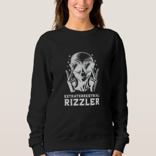 Sudadera Rizzler Gen Z jerga divertido alienígena Rizz Mast