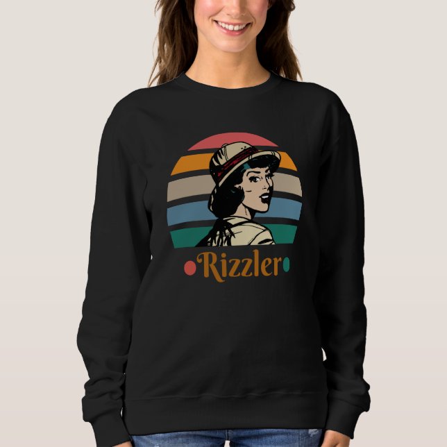 Sudadera Rizzler Gen Z Urban Slang (Anverso)