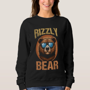Sudadera Rizzly Bear El Oso De Guay Con Gafas De Sol Rizz P