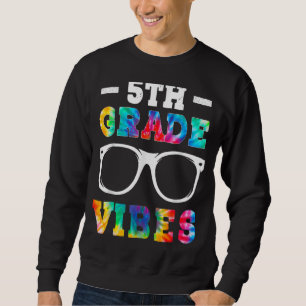 Sudadera Rmb0 Colorido Profesor de Vibes de 5º grado Primer