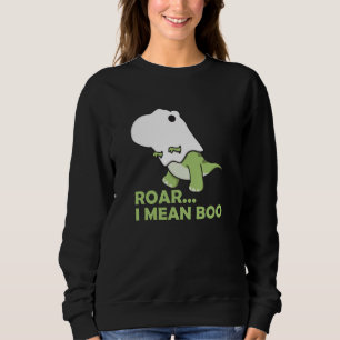 Sudadera Roar me refiero a Boo Cute Kawaii Halloween T-Rex