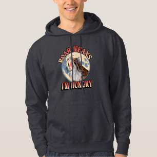 Sudadera Roar significa que tengo hambre. Sabertooth Tiger 