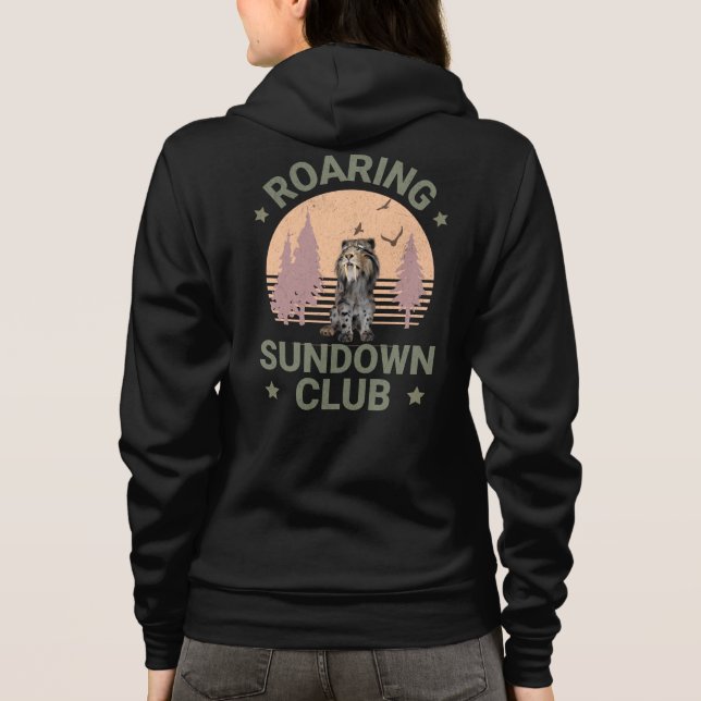 Sudadera Roaring Sundown Club Sabertooth Tiger (Reverso)
