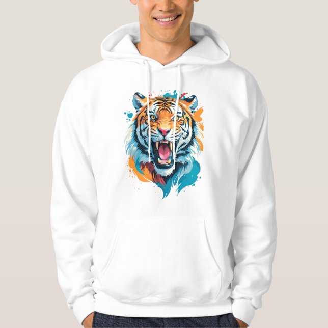 Sudadera Roaring Tiger Face (Anverso)