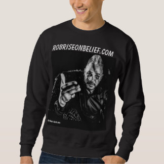 Sudadera Rob Se Levanta Con La Creencia Fotografía De La Ca