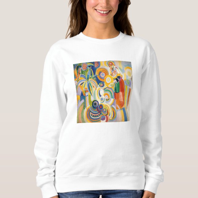 Sudadera Robert Delaunay - Mujer Portuguesa (Anverso)