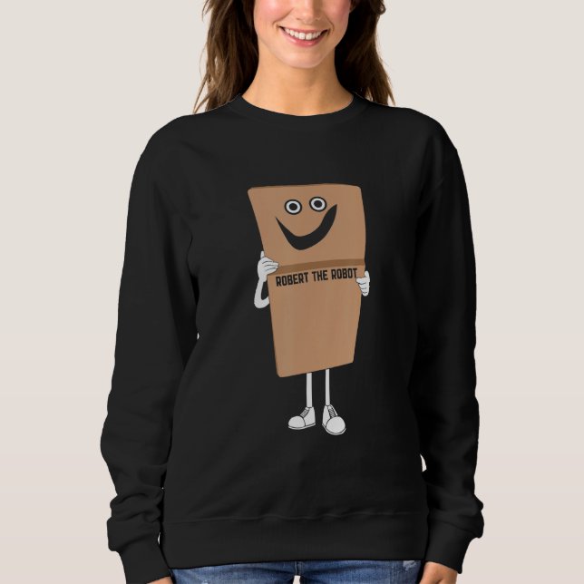 Sudadera Robert The Robot Box Character Kid Drawn Imaginati (Anverso)
