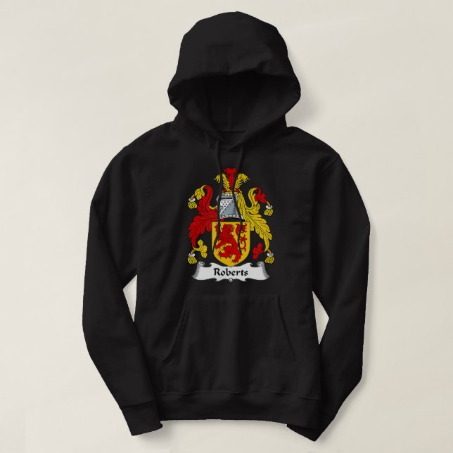 Sudadera Roberts Coat of Arms  Family Crest  (Diseño del anverso)