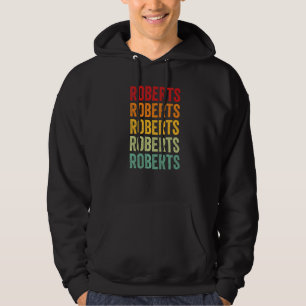 Sudadera Roberts County Texas Rainbow Text