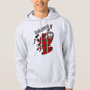 Sudadera Robertson Clan Badge Adult Hoodie