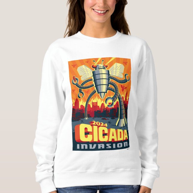 Sudadera Robot Cicada (Anverso)