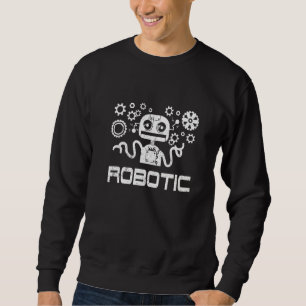 Sudadera Robot Cyborg Máquina Ingeniero de Robótica Tecnol