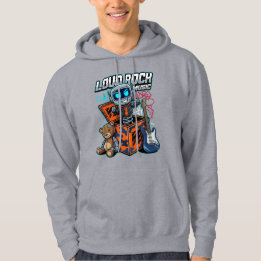 Sudadera Robot de Música Rock Fuerte