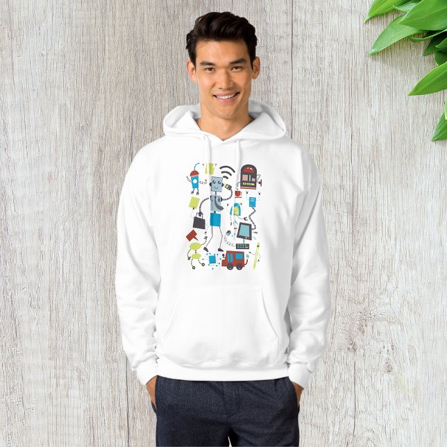 Sudadera Robot Doodles (Subido por el creador)