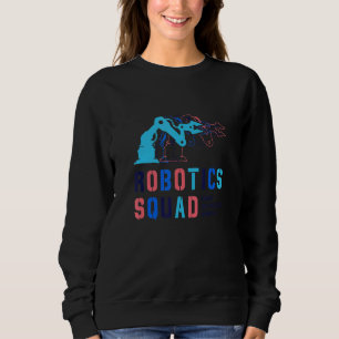 Sudadera Robot estudiantil ingeniero mecánico de equipo rob