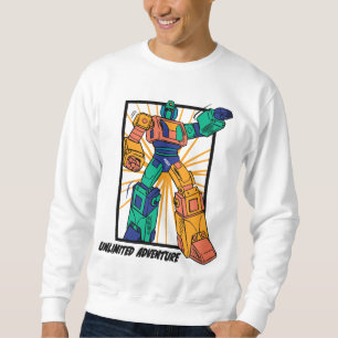 Sudadera Robot Guerrero Gigante: Aventura Ilimitada