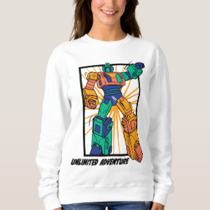 Sudadera Robot Guerrero Gigante: Aventura Ilimitada
