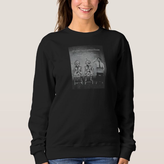 Sudadera Robot Hunter en mal funcionamiento (Anverso)