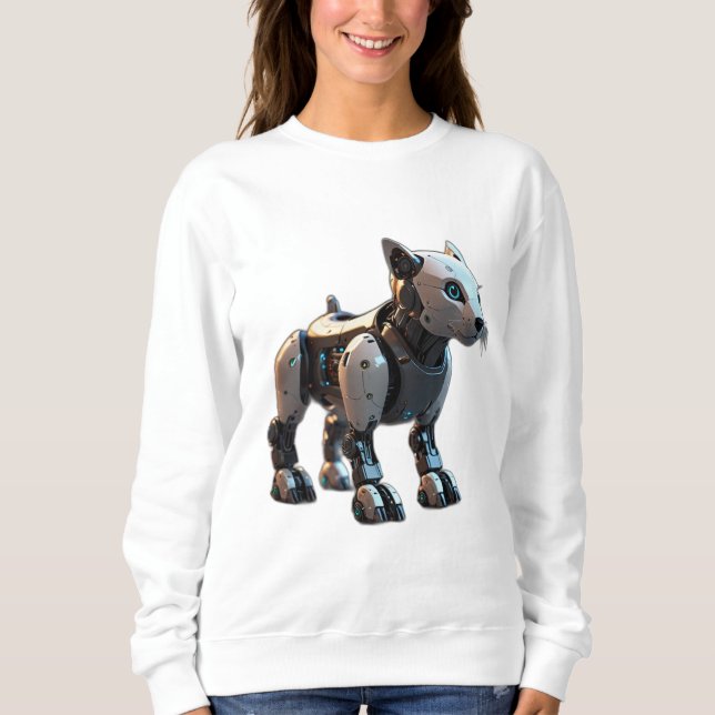 Sudadera robot perro (Anverso)