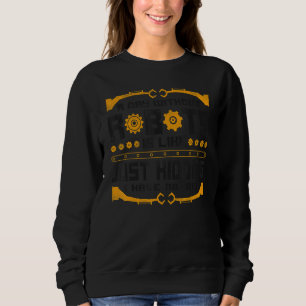 Sudadera Robot Robotics Engineer vintage un día sin Robo