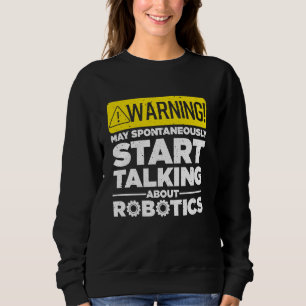 Sudadera Robótica divertida para hombres Ingeniera Robótica