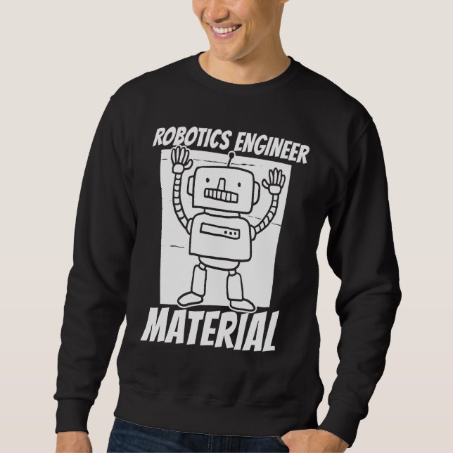 Sudadera Robótica Inteligencia Artificial Ai Robots (Anverso)