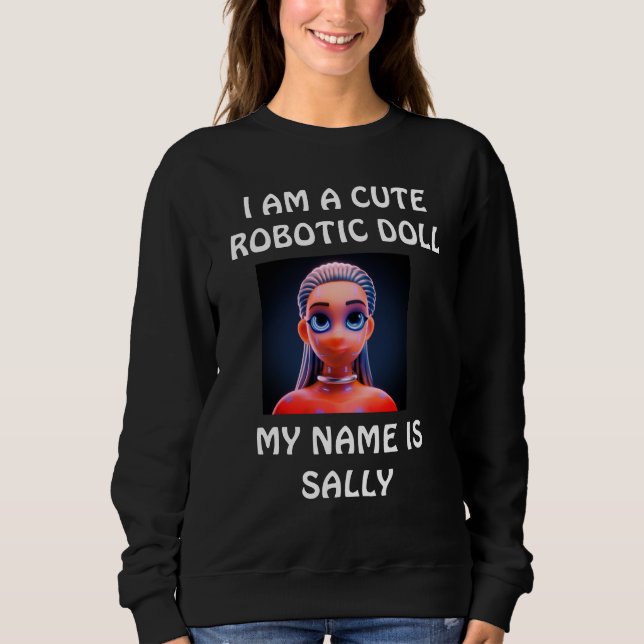 Sudadera Robótica para mujeres negras (Anverso)