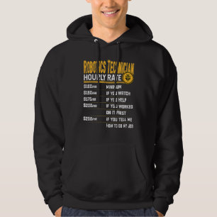Sudadera Robotics Technician Hourrate Robotics Engineer