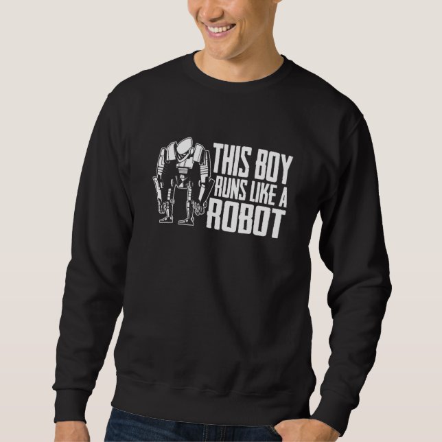 Sudadera Robots Boy  Artificial Intelligence Ai Robotics (Anverso)