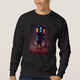 Sudadera Robots simples bots de fantasía, criatura aceptabl