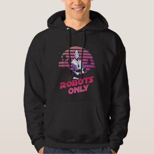 Sudadera Robots Sólo Retro Para Ingeniero Robot O Fans