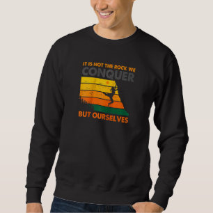 Sudadera Roca alpinista alpina escalada en Bouldering Climb
