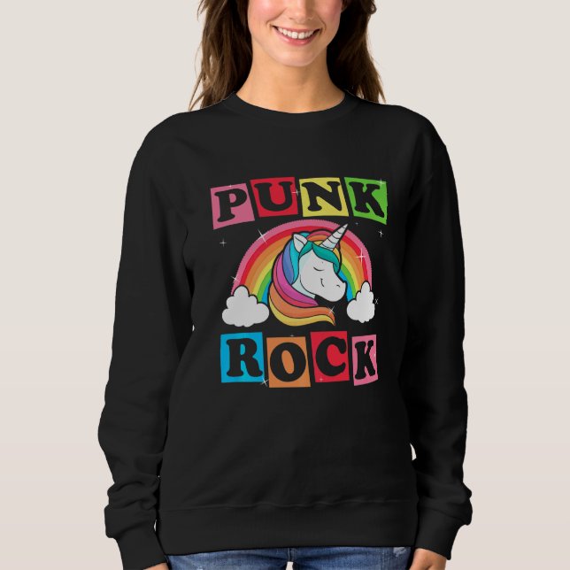 Sudadera Roca Mágica Punk 1 (Anverso)