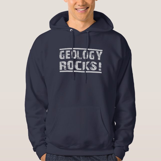 Sudadera Rocas de la geología (Anverso)