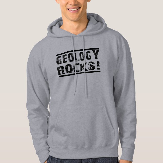 Sudadera Rocas de la geología (Anverso)