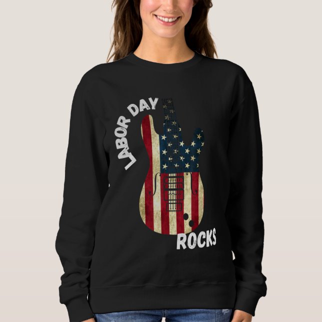 Sudadera Rocas del Día del Trabajo (Anverso)