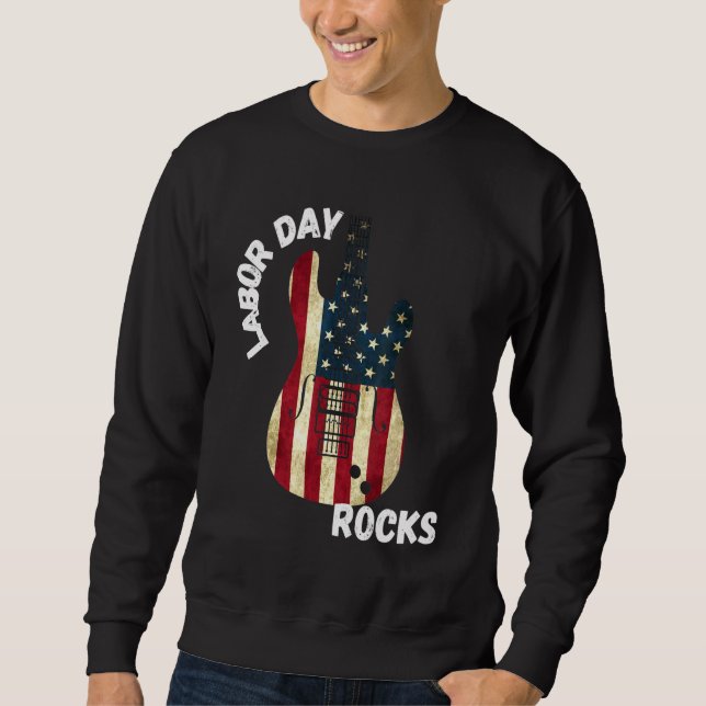 Sudadera Rocas del Día del Trabajo (Anverso)