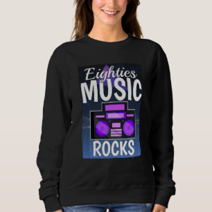 Sudadera Rocas musicales de ochenta