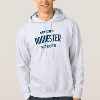 Sudadera Rochester Michigan Printed Hoodie