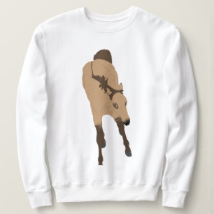 Sudadera Rociando el caballo Dun