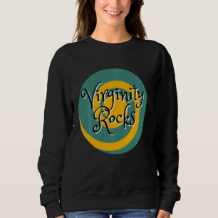 Sudadera Rock And Roll Funny Virginity Practice Beliy