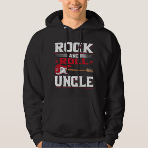 Sudadera Rock And Roll Uncle Guitar Player Rock N Roll Musi
